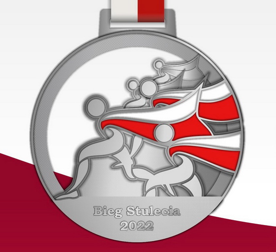 2022 Bieg Stulecia medal